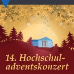 14. Hochschuladventskonzert: Audimax in weihnachtlicher Landschaft