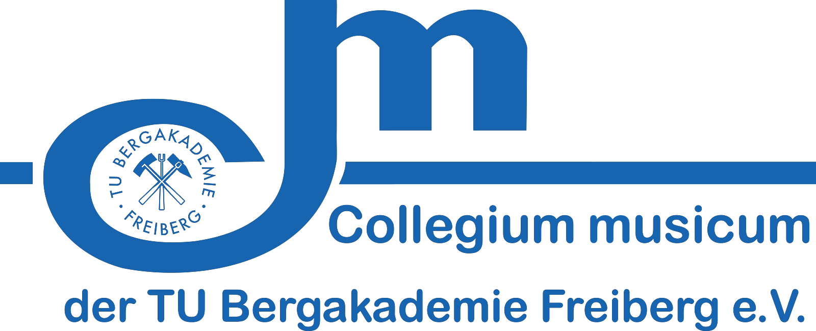 Logo des Collegium musicum der TU Bergakademie Freiberg e. V.